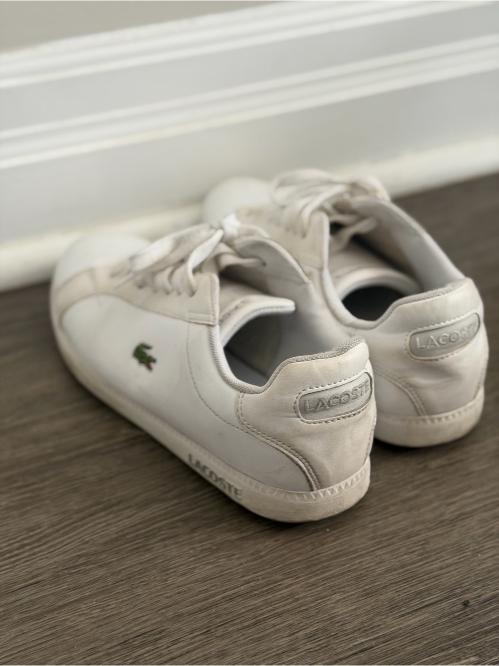 Lacoste Classic White Leather Sneakers US 8